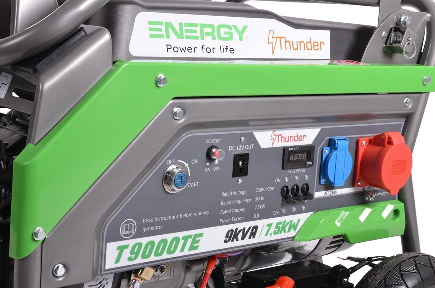 Генератор бензиновий ENERGY T9000TE T9000TE фото
