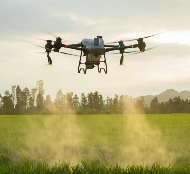 Агродрон DJI Agras T50 для обприскування та розкиду добрив CP.AG.00000806.04 фото
